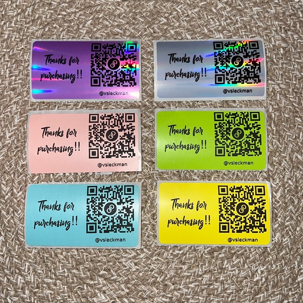 QR Code Stickers - Picture 2 of 2